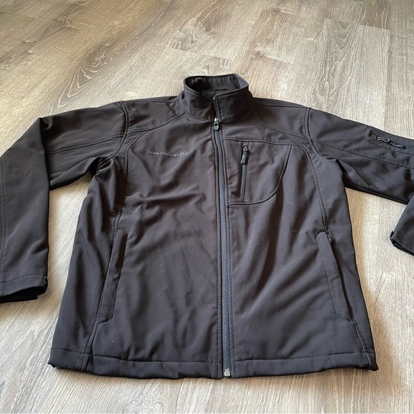 Free Country Medium Men’s Hard Shell Full Zip Long Sleeve Insulted Sweatshirt - Picture 1 of 11